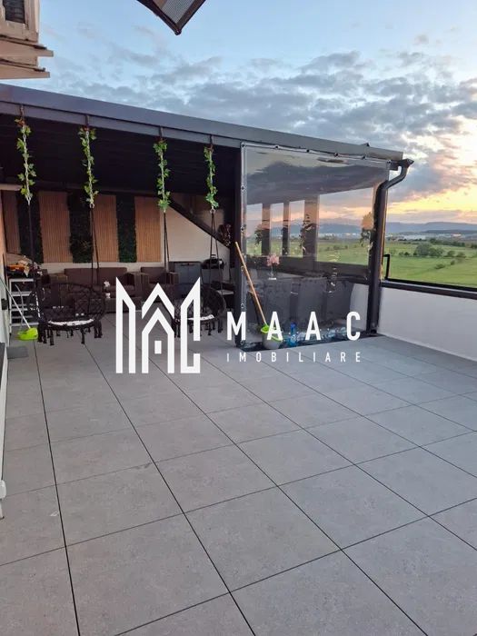 Penthouse 2 camere de închiriat | Sibiu | terasă de 55 mp