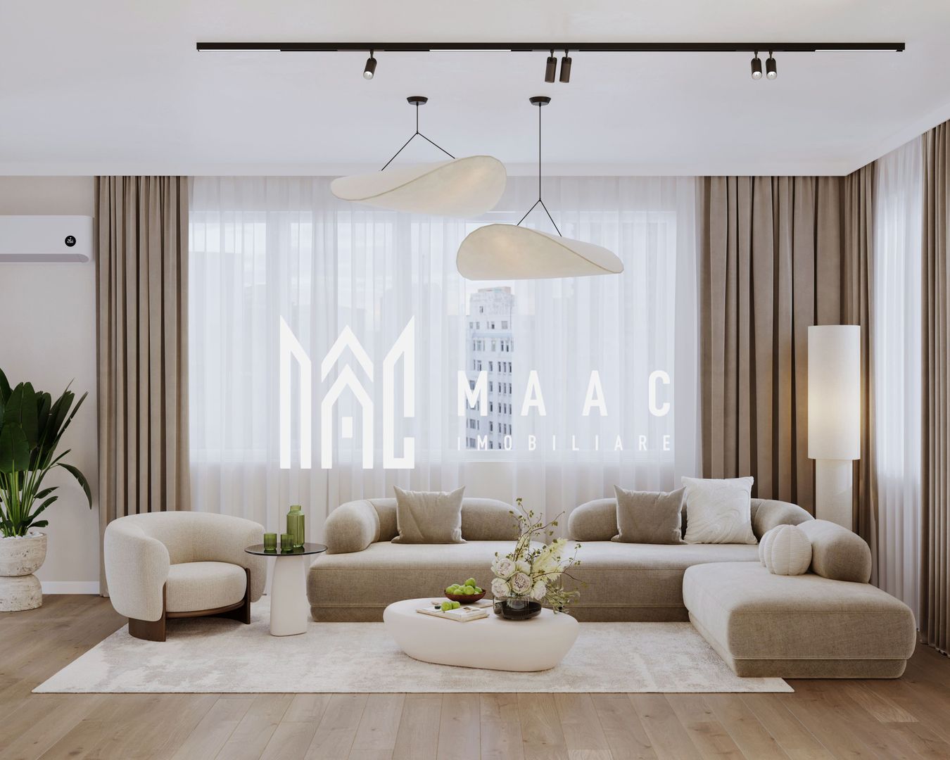 APARTAMENT 2 CAMERE I 59,6 MP I CALEA SURII MICI