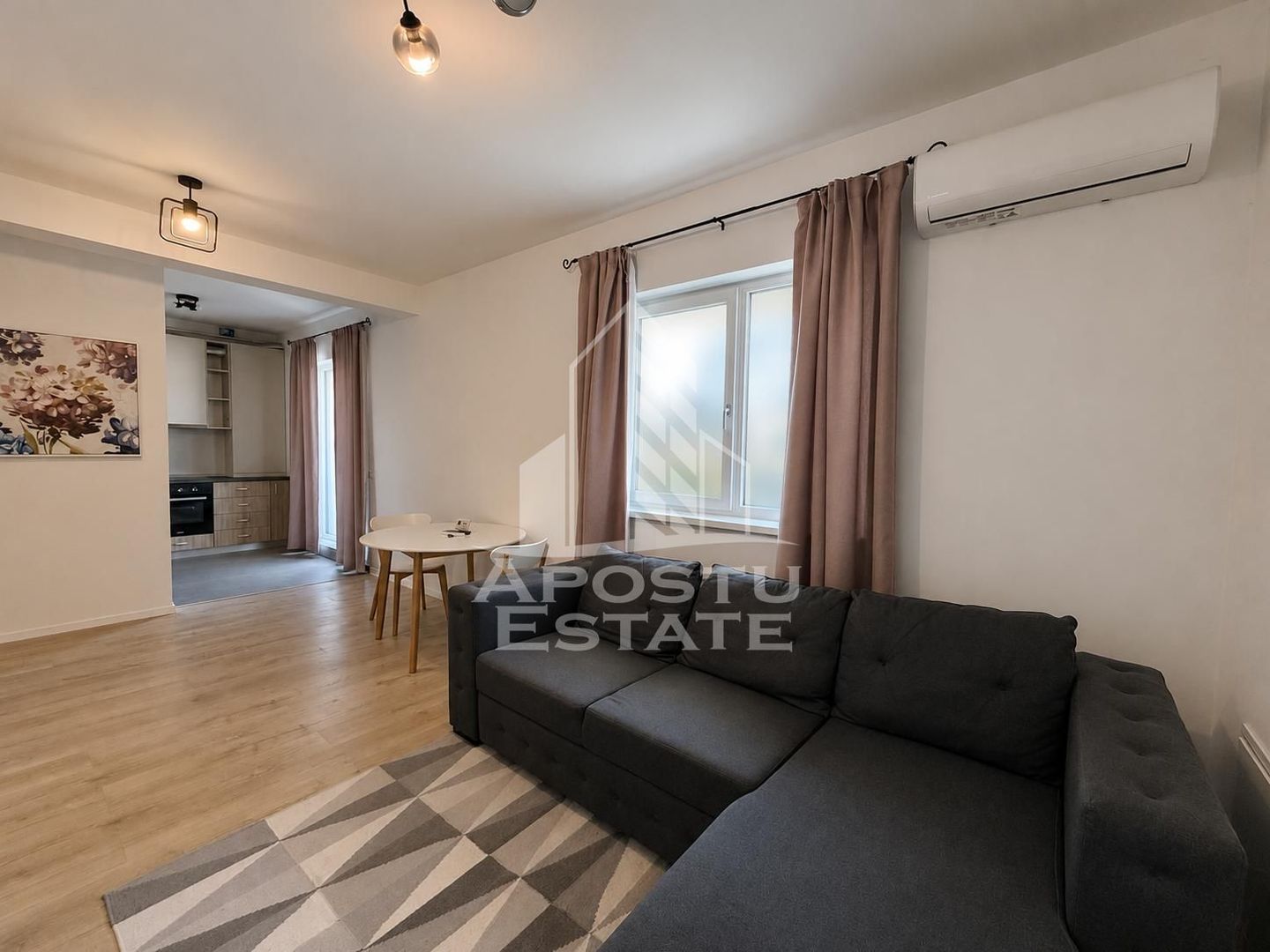 Apartamentul cu 2 camere de inchiriat, bloc nou, Dumbravita, Timis