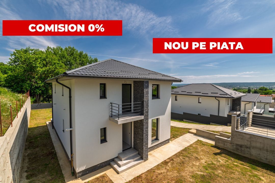 Casă individuală nouă P+1 - 140 mp - Teren 663 mp - Argeșelu