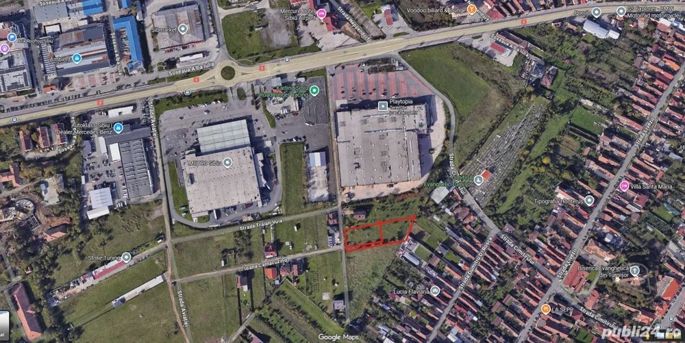 TEREN INTRAVILAT| ZONA REZIDENTIAL 2121 MP