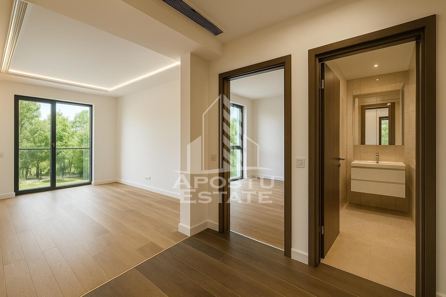 Apartamente cu 2 camere si 2 bai, intre 62 si 109 mp, Zona Centrala