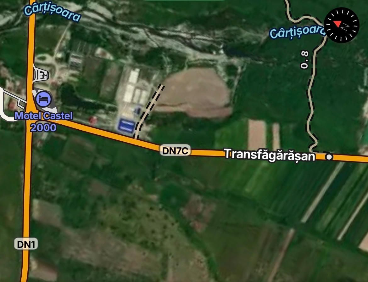 Parcele de teren intre 463-510 mp la soseaua spre Transfagarasan -DN7C