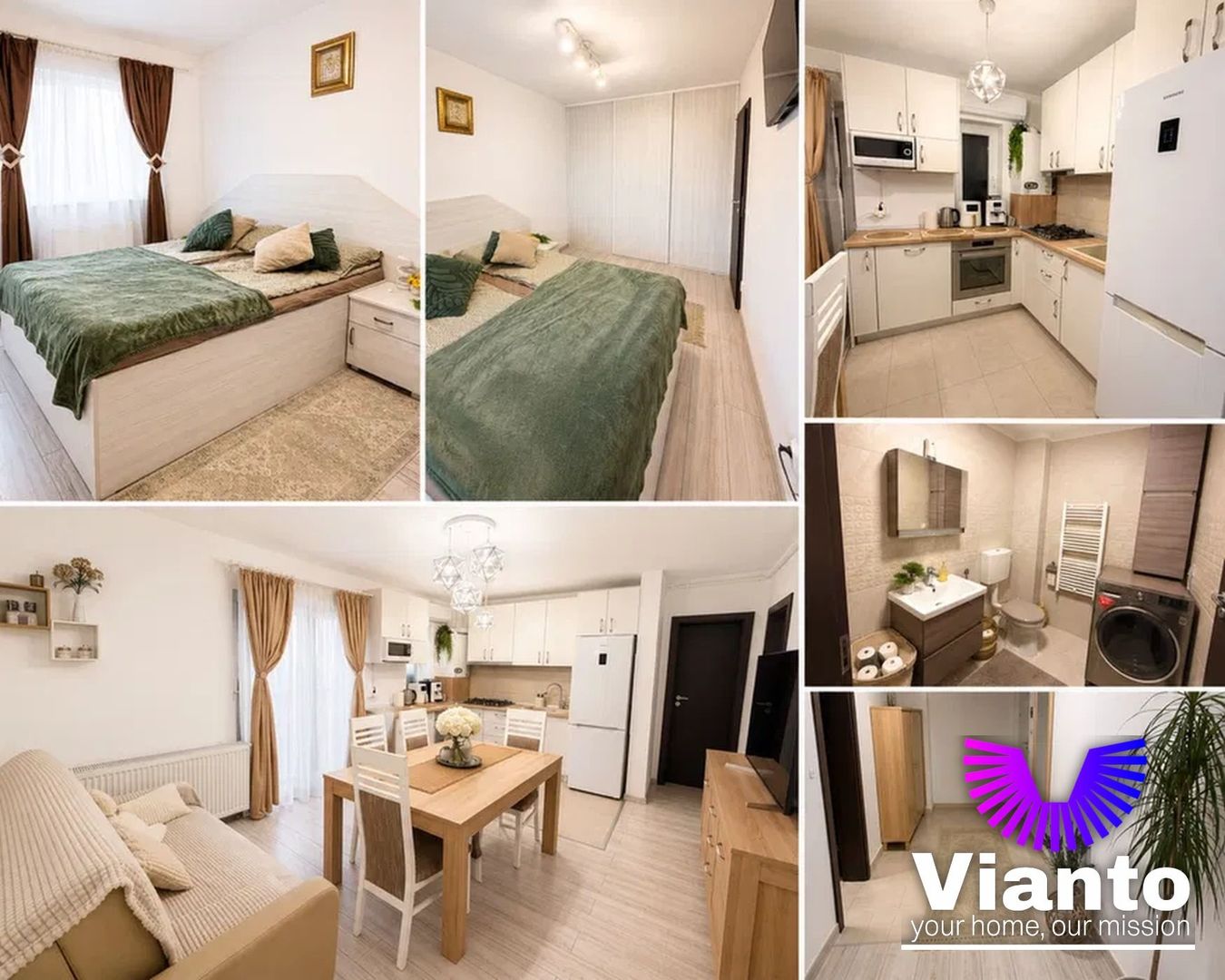 Apartament modern 3 camere + loc de parcare