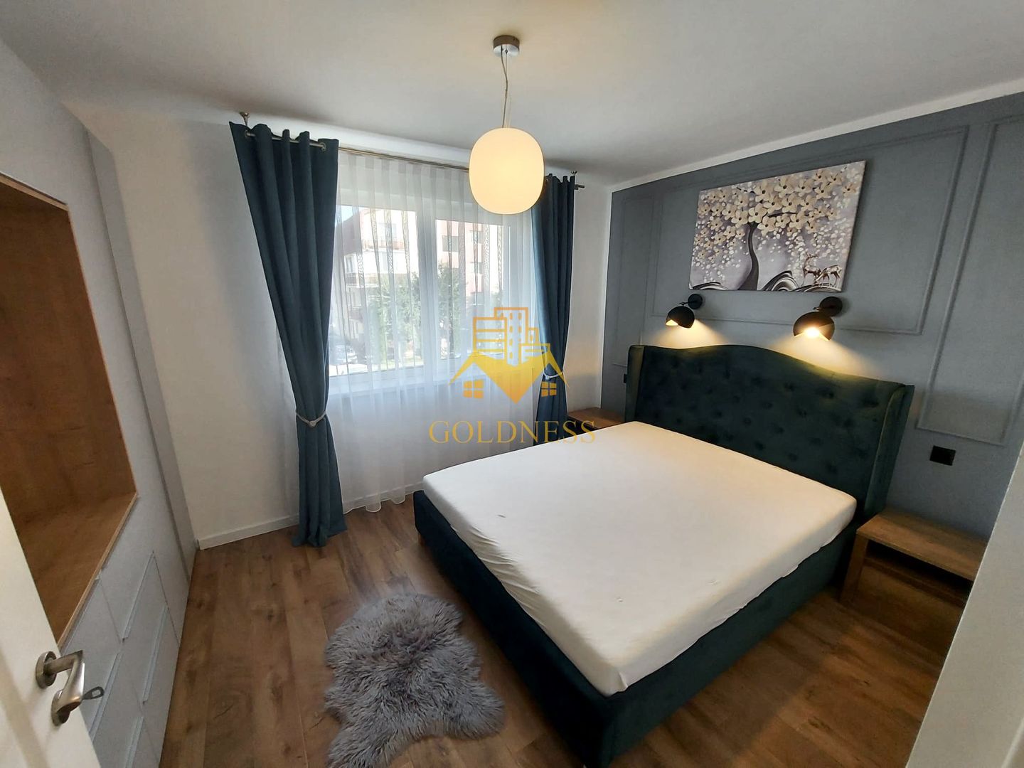 2 camere open space, Modern, Parcare, Totul Nou, Cetatii, Floresti