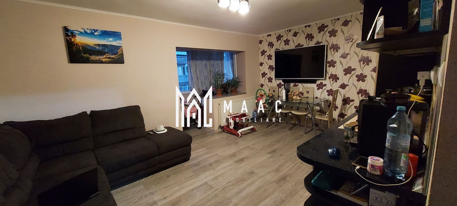 Apartament cu 3 camere de vânzare |Ostroveni – Zona W | Etaj 4| Complet mobilat