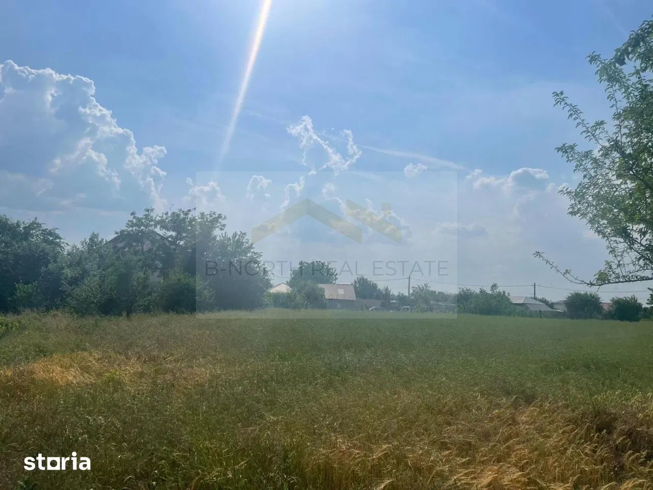 Teren intravilan de vânzare Cernica – Tânganu | 4 loturi x 954 mp | Investiție