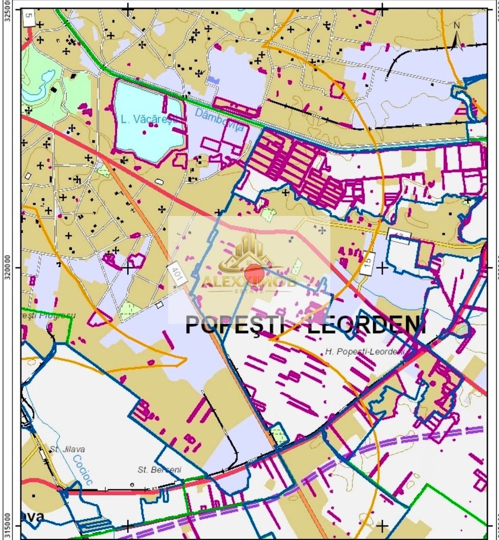 Teren de Vanzare - 515 mp - Popesti Leordeni - DRUMUL FERMEI