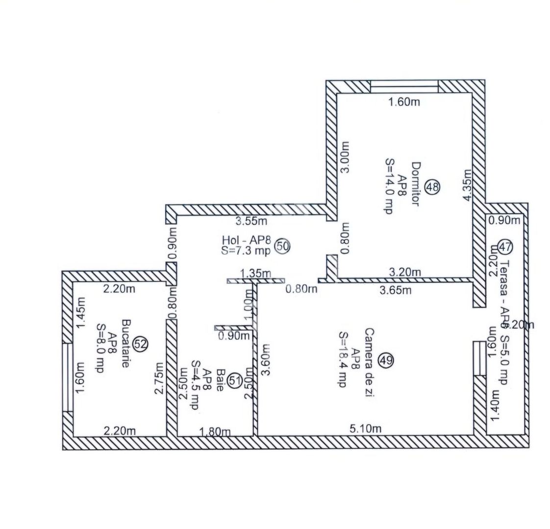 Apartament nou de vanzare, 2 camere, etaj intermediar, Calea Urseni
