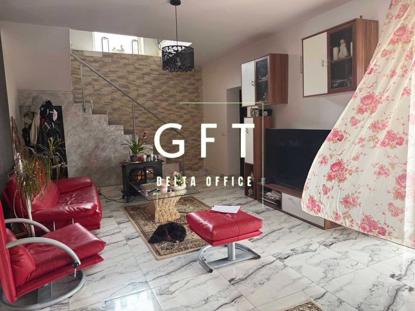 CASĂ COMPLET MOBILATĂ ȘI UTILATĂ | 190 MP | TEREN 1.289 MP în URISOR