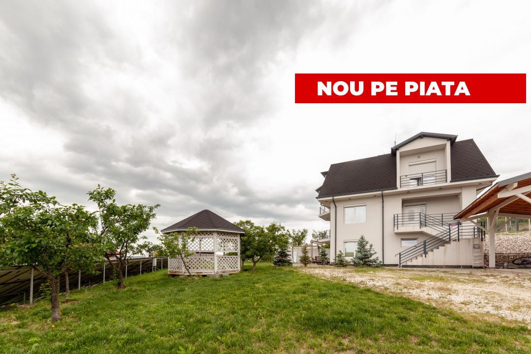 Casă cu 5 camere si 1255 mp teren – Stefanesti-Arges -independență energetica