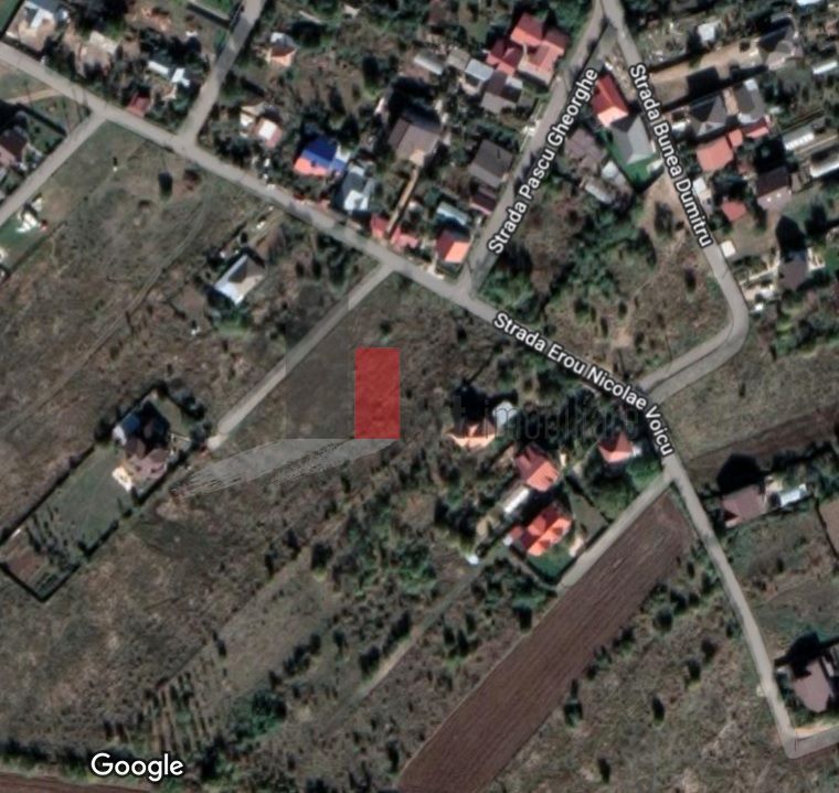 SUPER PRET - 5000 mp la 25 euro mp-Balotesti - urbanism P+2