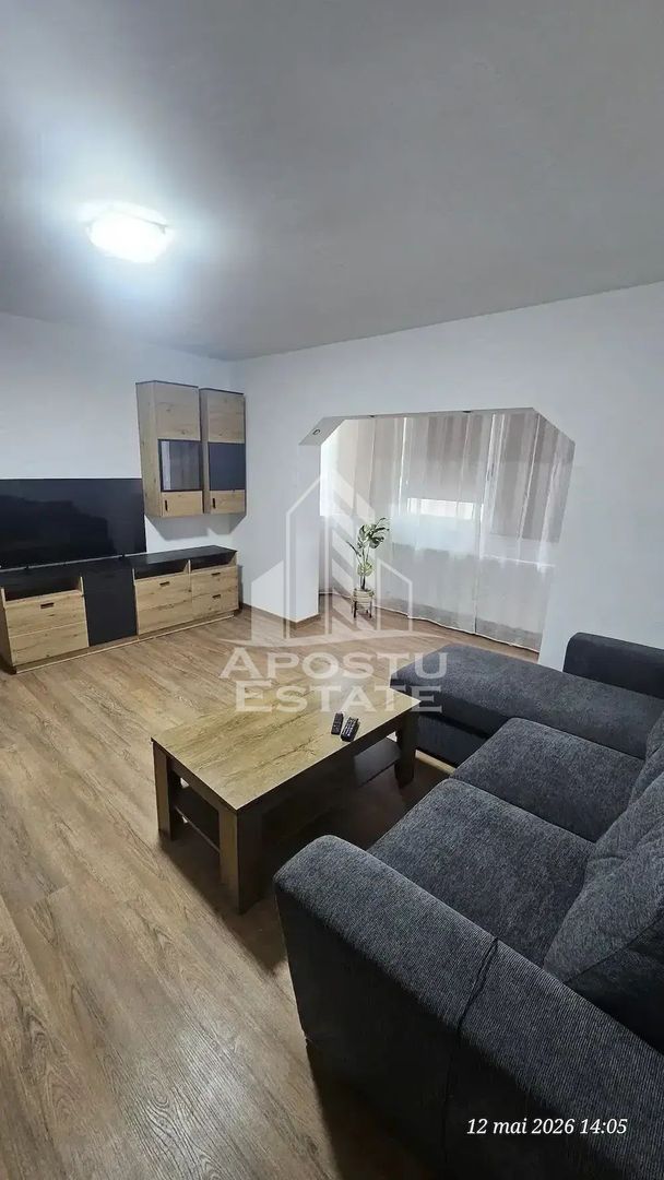 Apartament cu 2 camere de închiriat, centrala proprie, zona Girocului