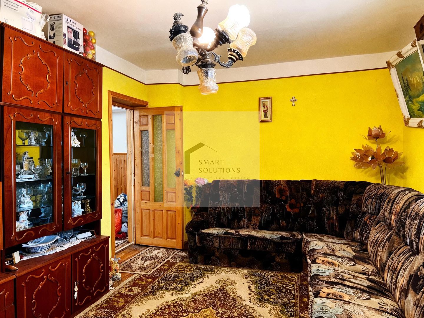 Apartament 2 camere, 59 mp, două balcoane, in centrul orașului Săveni