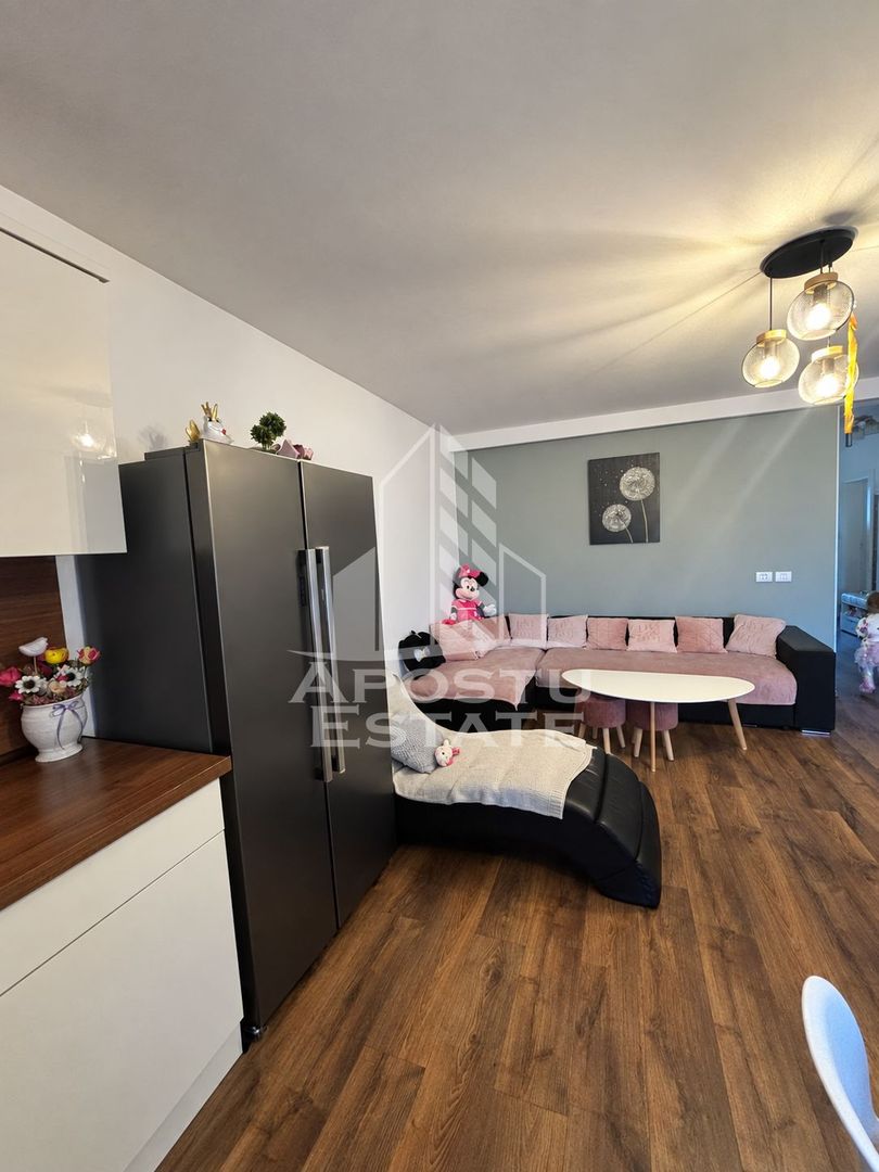Duplex smart pe parter,mobilat si utilat,4 camere,Sanandrei