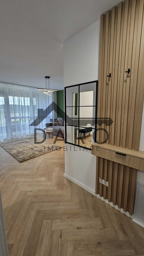 NOU 2 camere de inchiriat cu parcare, Concept 9, Shopping City Mall, Bloc NOU