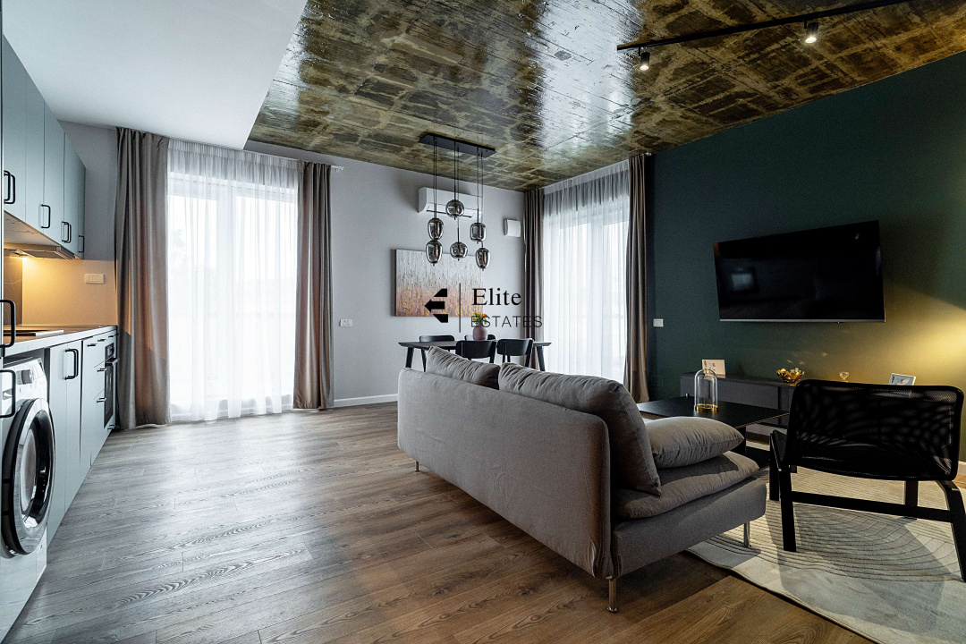 Apartament nou cu 2 camere cu o terasa de 46 mp
