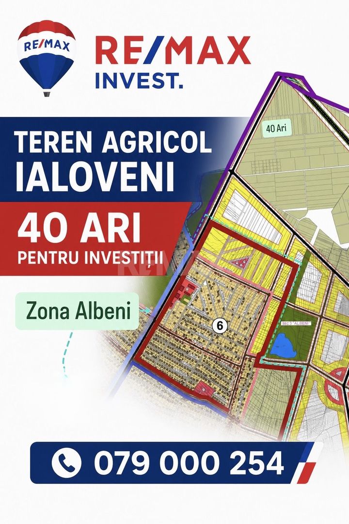 40 Ari Teren Agricol Ialoveni