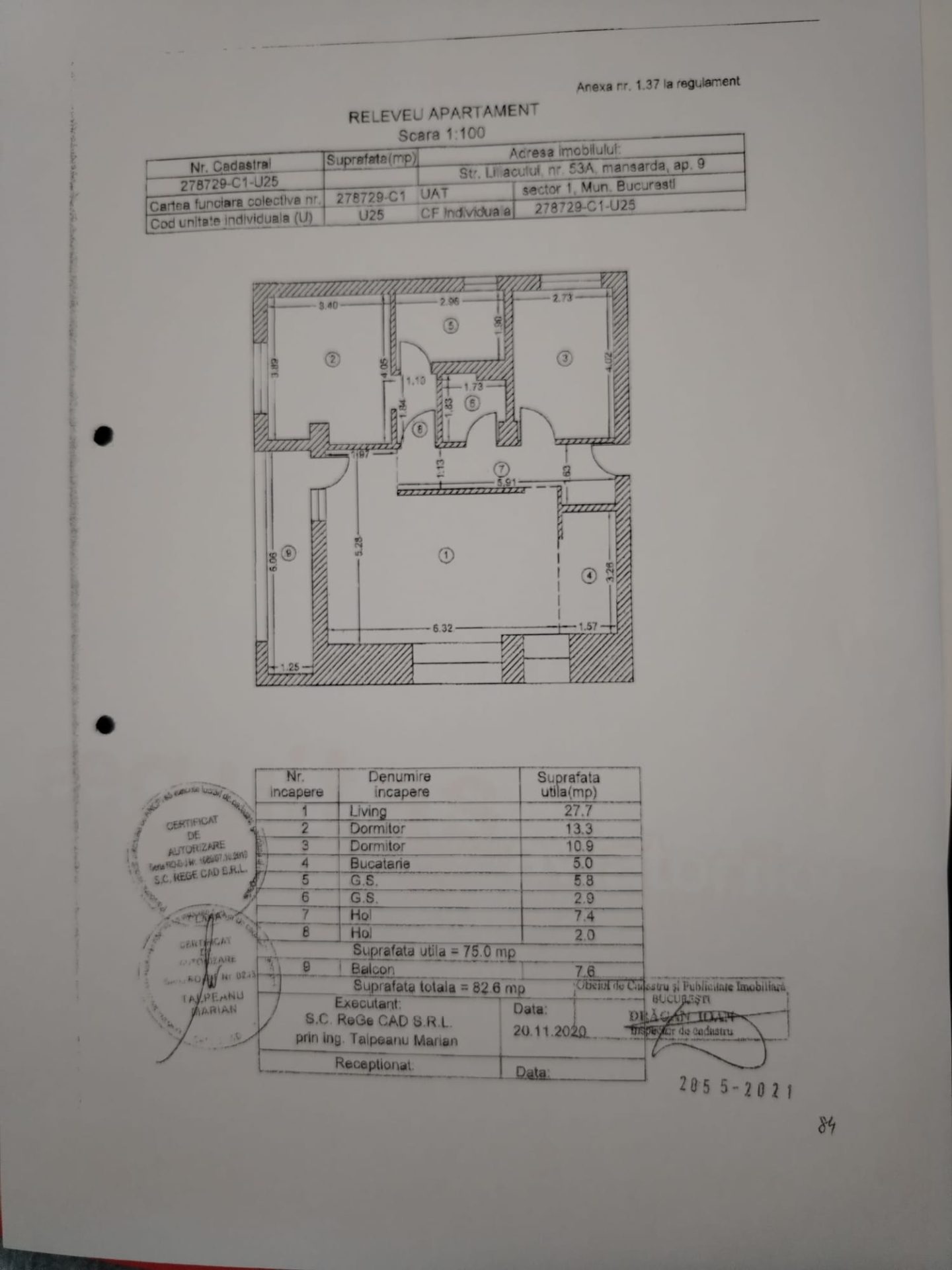Baneasa, apartament 3 camere de vânzare direct de la proprietar FĂRĂ intermediere, FĂRĂ comision!