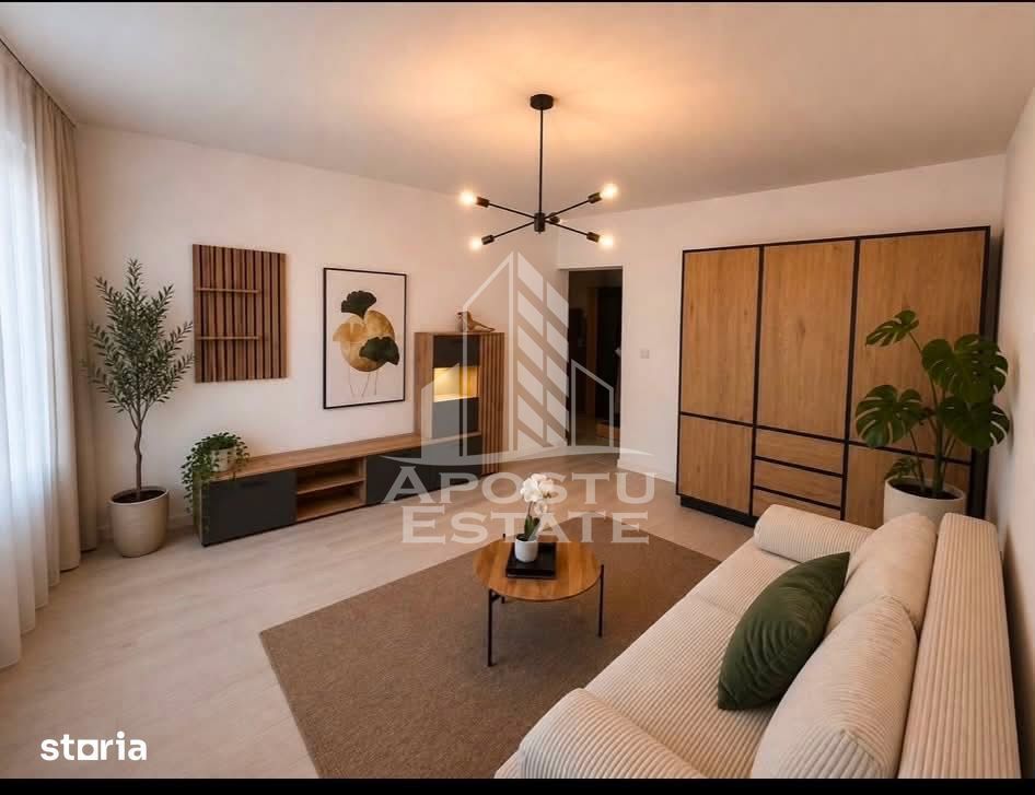 Apartament cu 1 camera de inchiriat-centrala proprie, Giroc, Timisoara