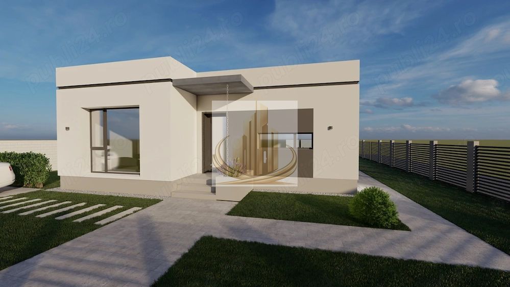 Casă individuala Sânmihaiu Român | 3 Camere | Teren 536 mp