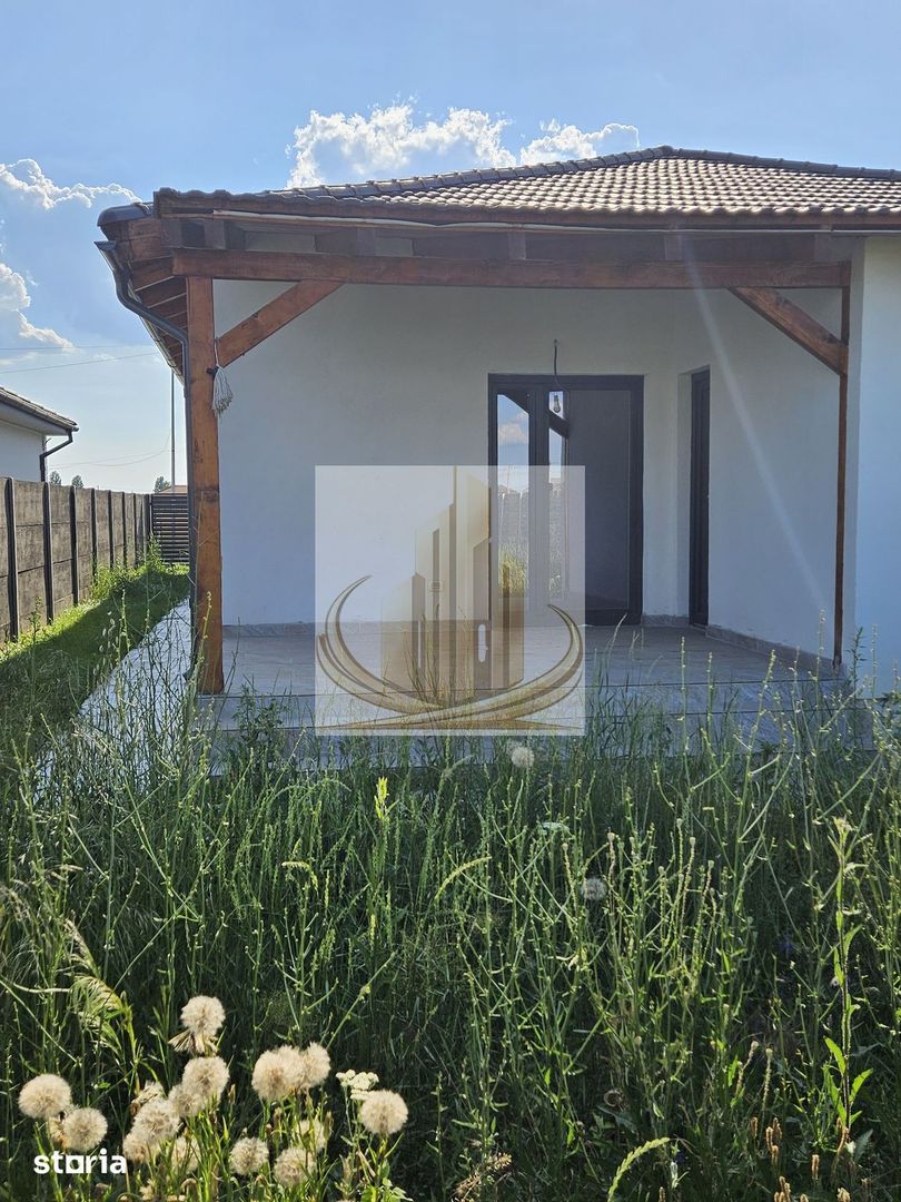 1/2 duplex nou, 3 camere 2 băi, Mănăstirea Şag 91mp pe parter