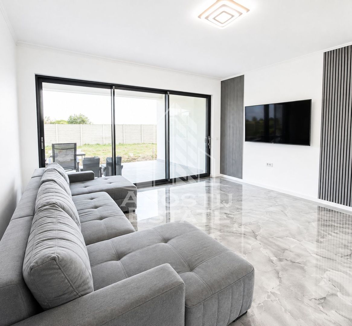 Casa noua individuala de vanzare, 5 camere si 3 bai, Sacalaz