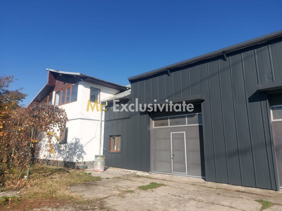 De închiriat: Hale si locuință pe 3 000 mp/ Bascov - Argeș
