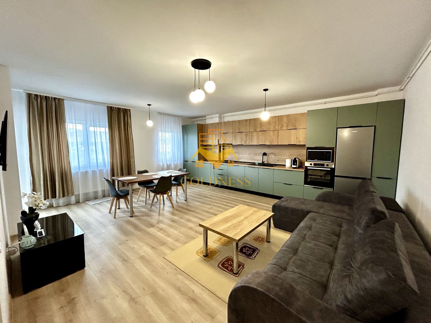 2 camere open space, Premium,Parcare Subterana, Sesul de Sus, Floresti