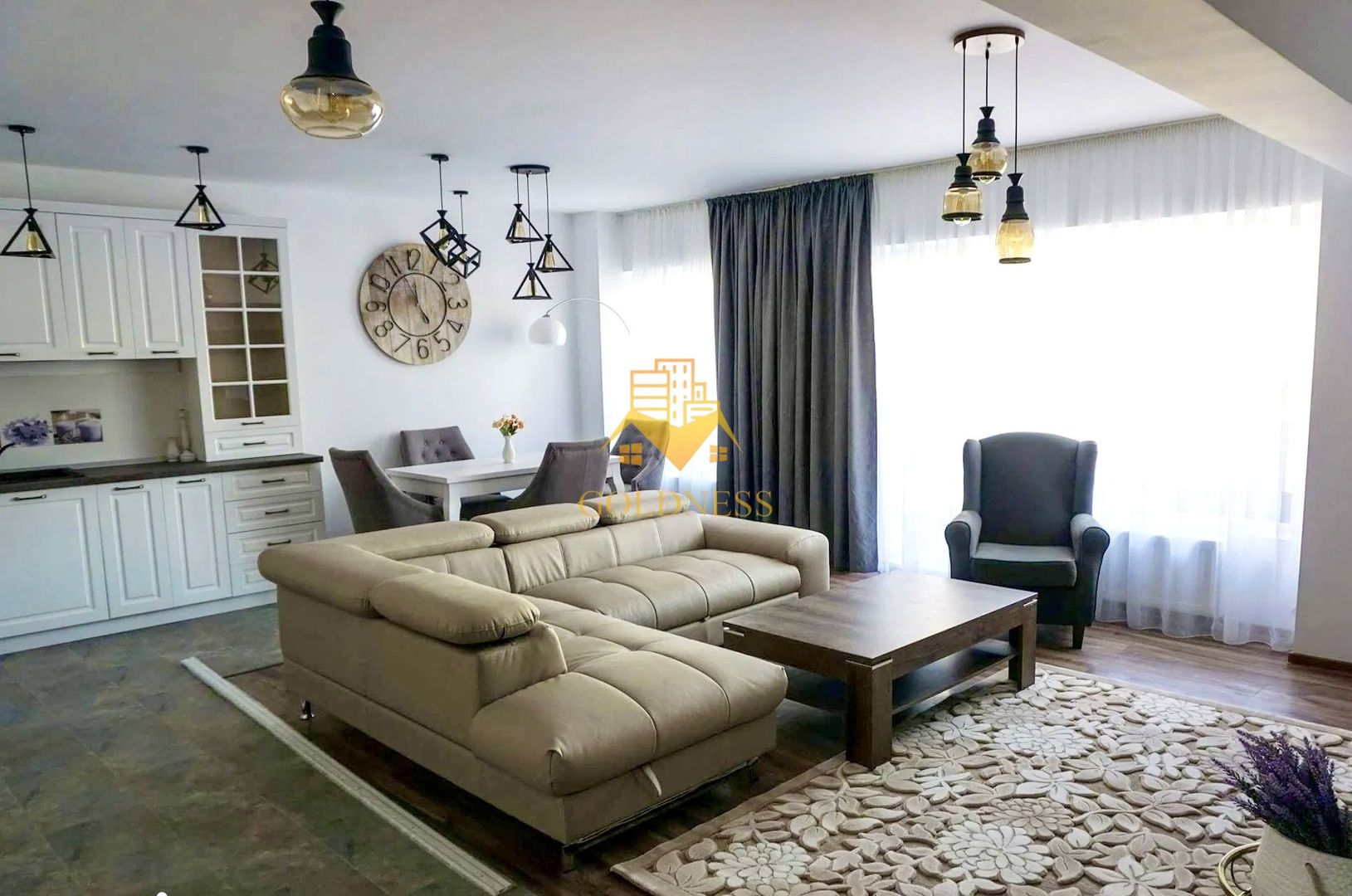2 camere open space, Modern, Parcare, Dorobantilor, OMV, Marasti