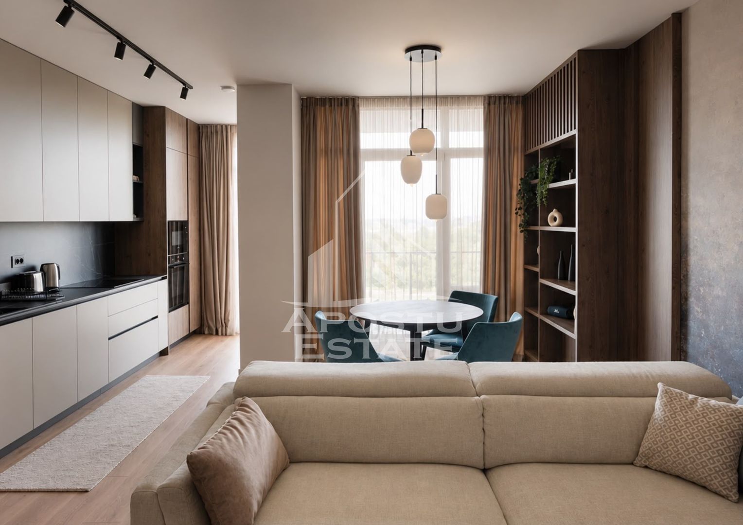 Apartament cu 2 camere, de lux, loc de parcare subteran, zona Aradului