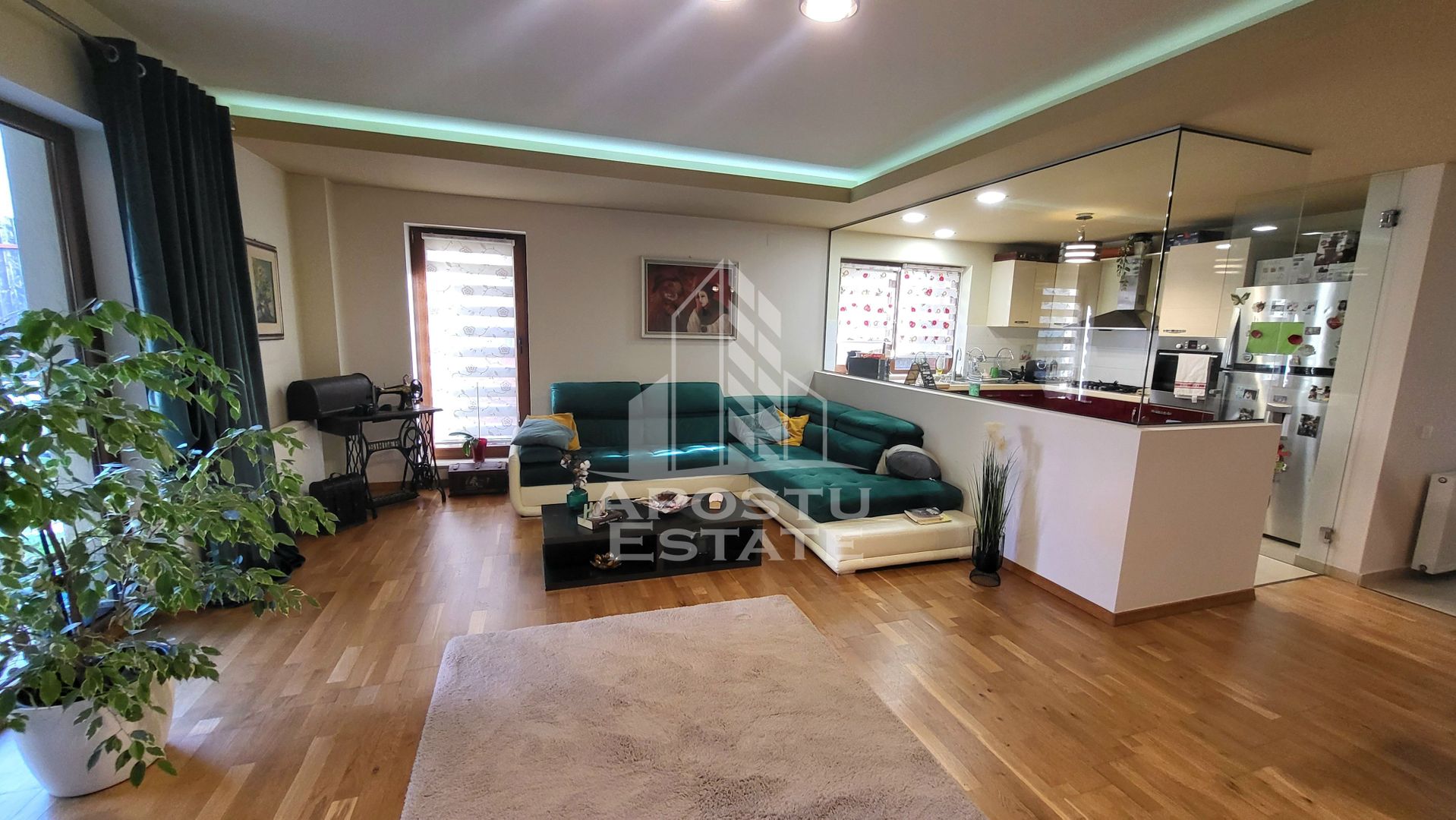 Duplex cu 4 camere,3bai,mobilat si utilat,pozitie excelenta,Dumbravita