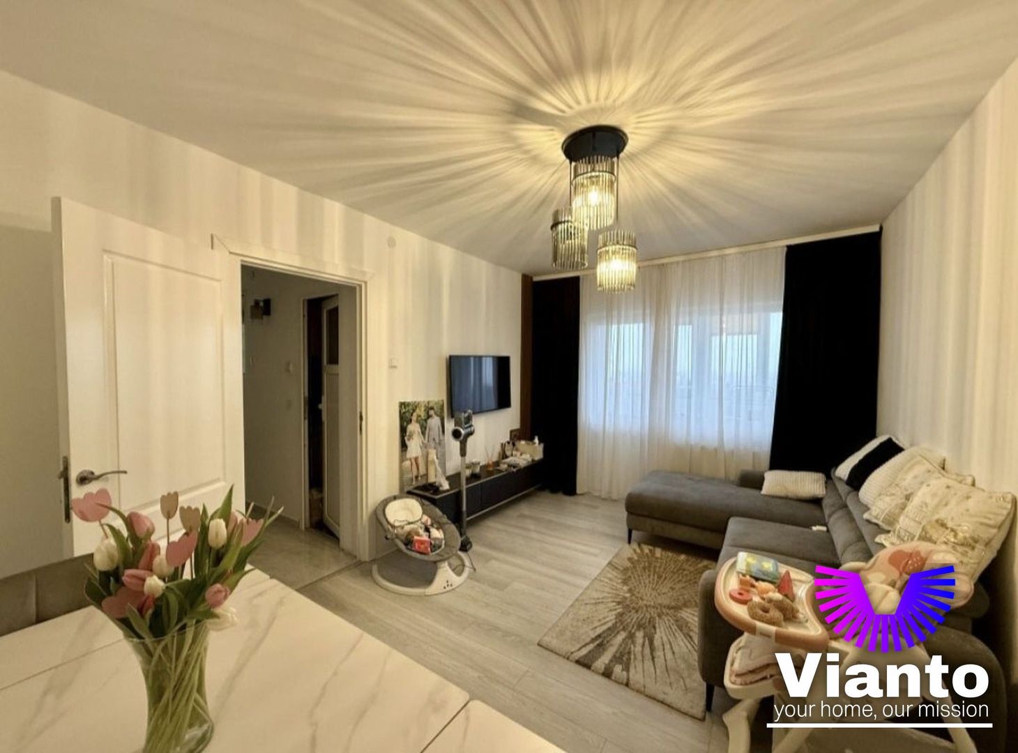 Apartament 2 camere mobilat | Decomandat | Zona Vasile Aaron