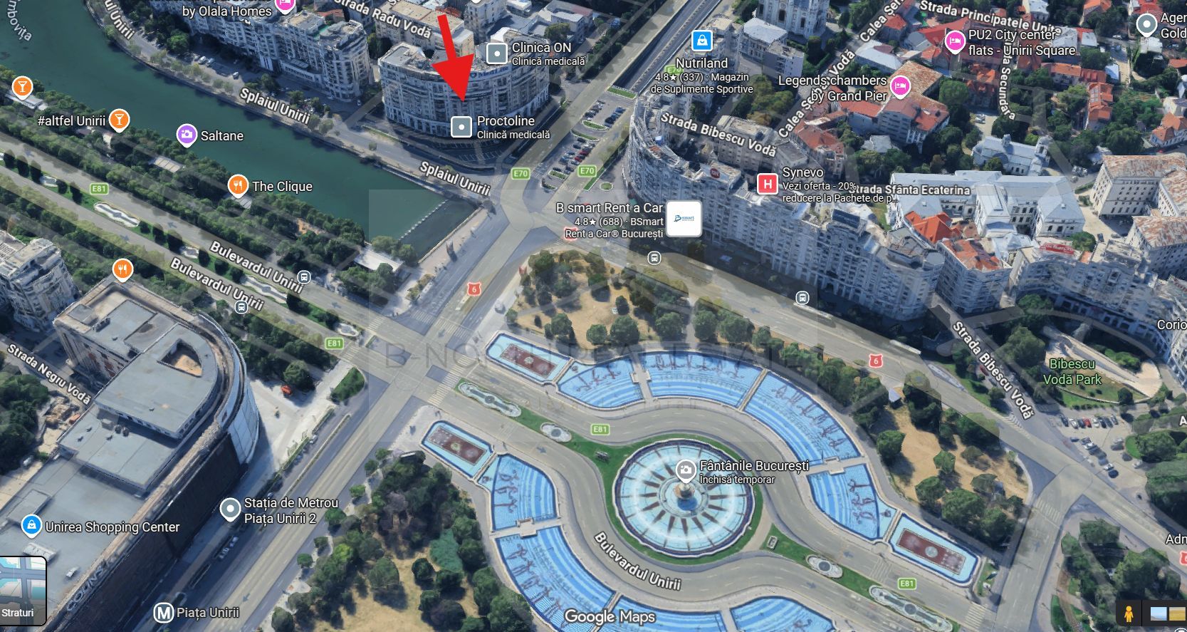 Spațiu de birouri 525 mp de vânzare | Piața Unirii – Sitraco Center | Fantani