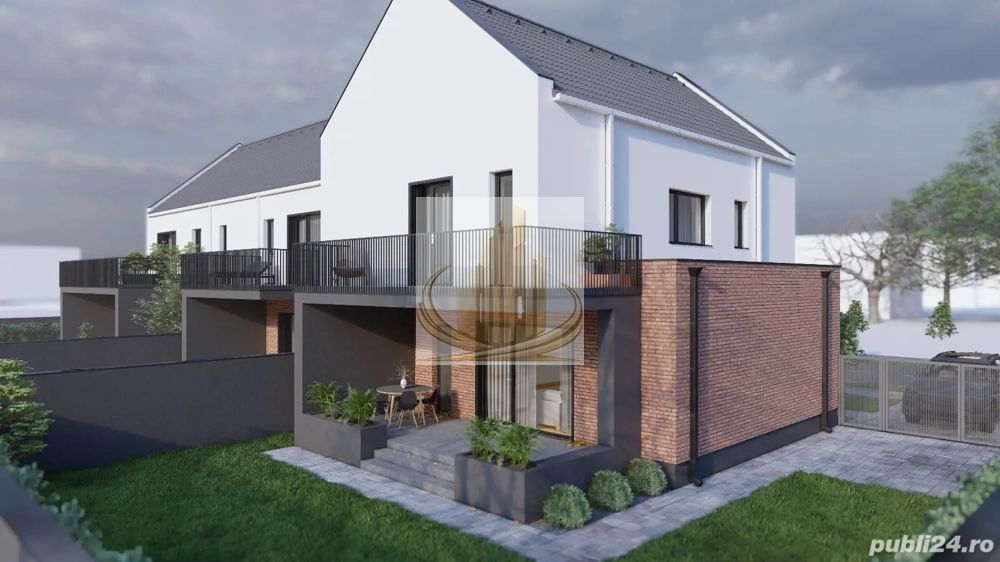 Triplex Modern Sacalaz| 80 mp | 3 Camere | 200 mp Teren