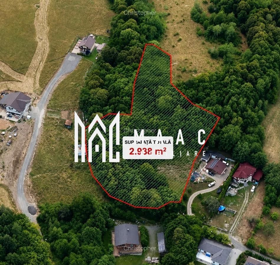 Teren intravilan 2.938 mp | Tocile, Sadu | pârâu natural