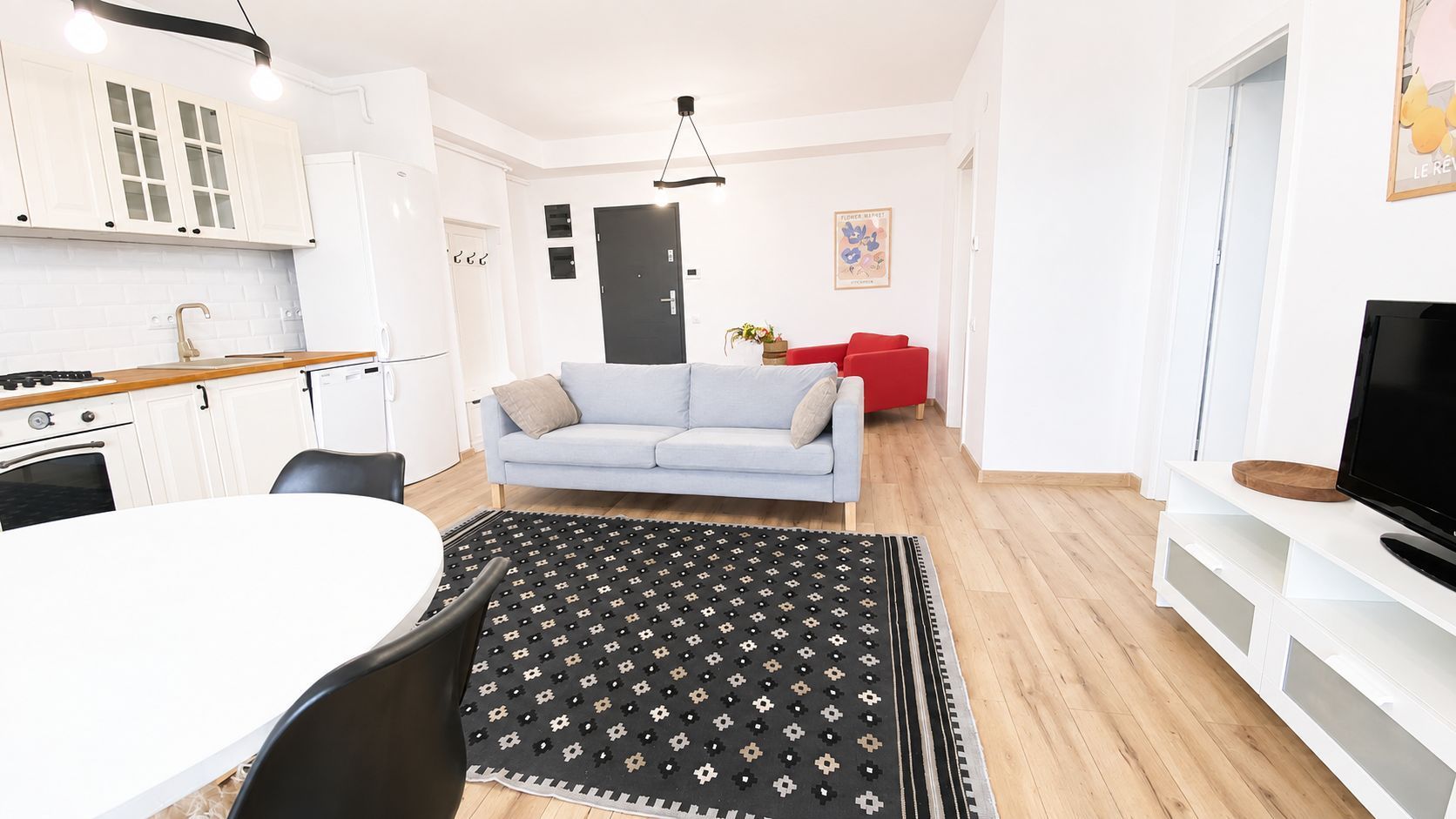 Chirie apartament 2 camere - zona de Vest - 51mp+terasa, Sibiu