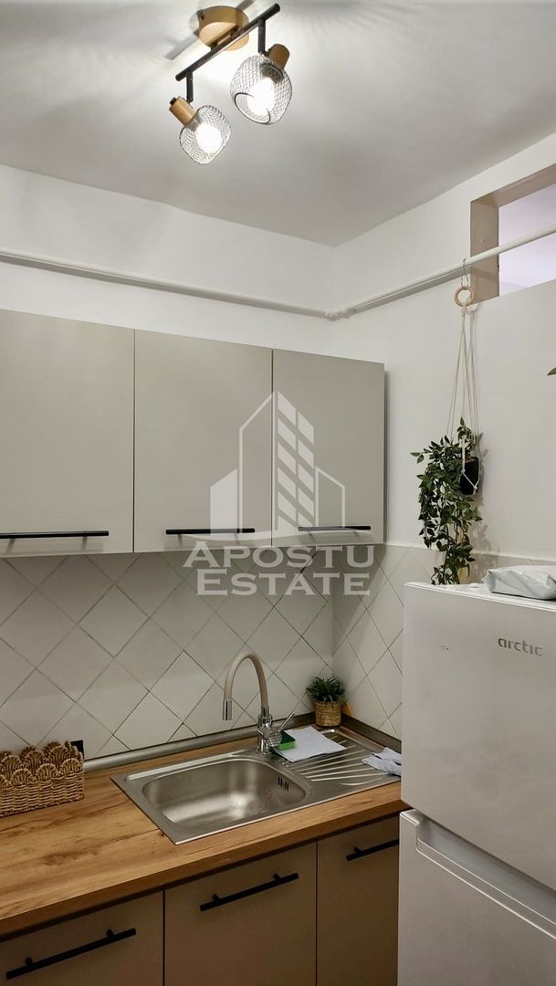 Garsoniera moderna de inchiriat, zona Buziasului