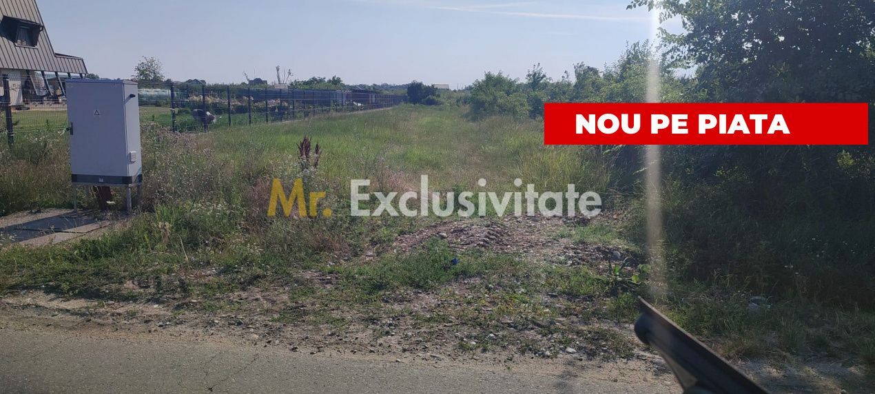 Teren de vanzare in Comuna Bradu – 1.374 mp | Deschidere 13,97 ml | 0%