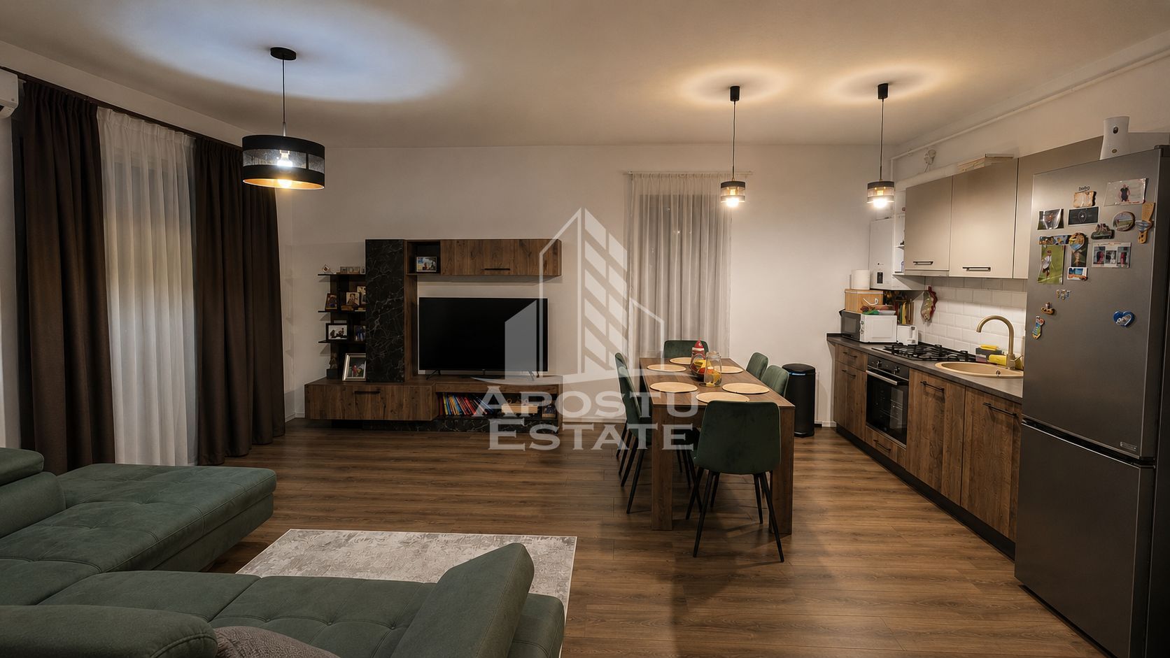 Apartament cu 2 camere de vanzare, 52mp utili + terasa, lift, Giroc