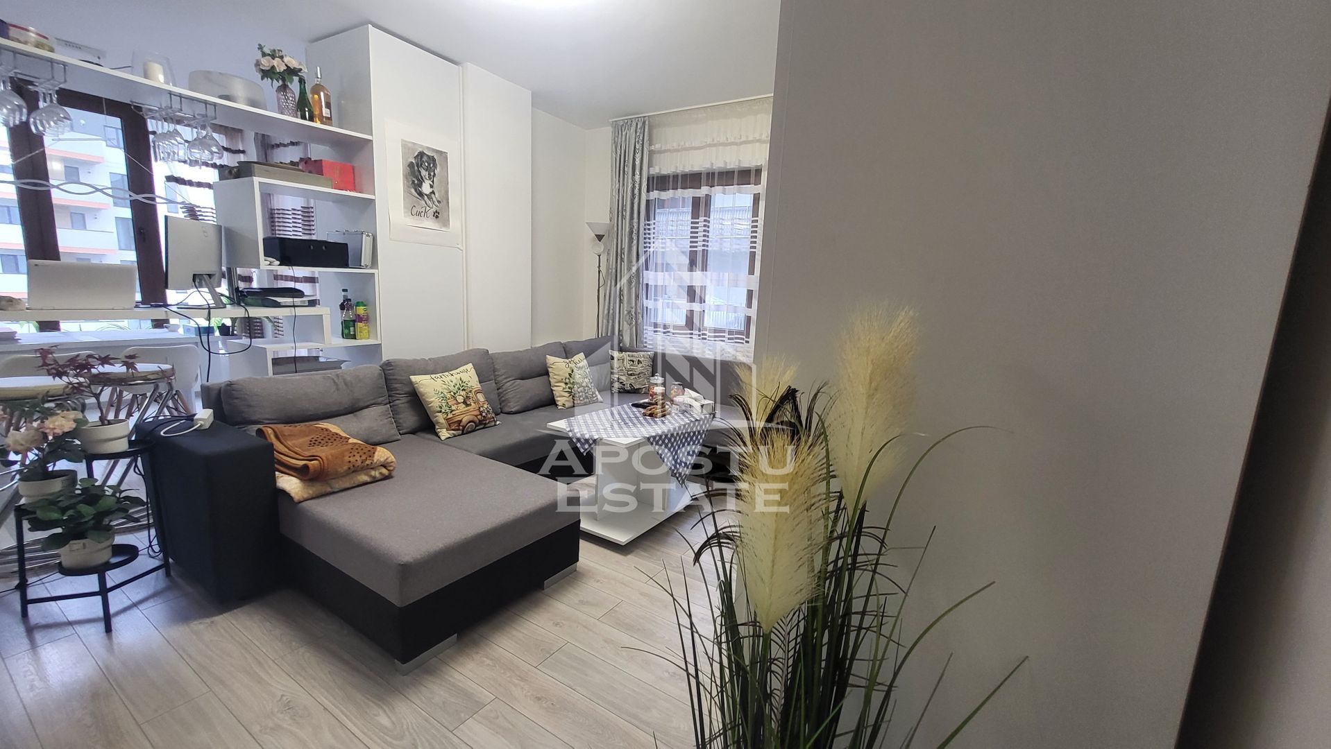 Apartament open space, cu 2 camere, bloc nou, Torontalului