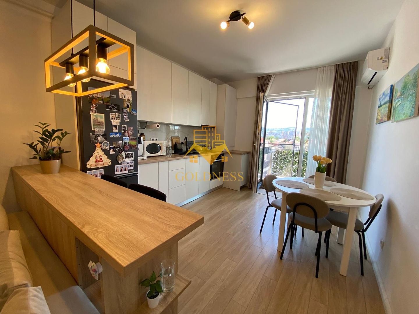 Bloc nou! 2 camere 46 mp, Marasti, orientare sudica, etaj intermediar!