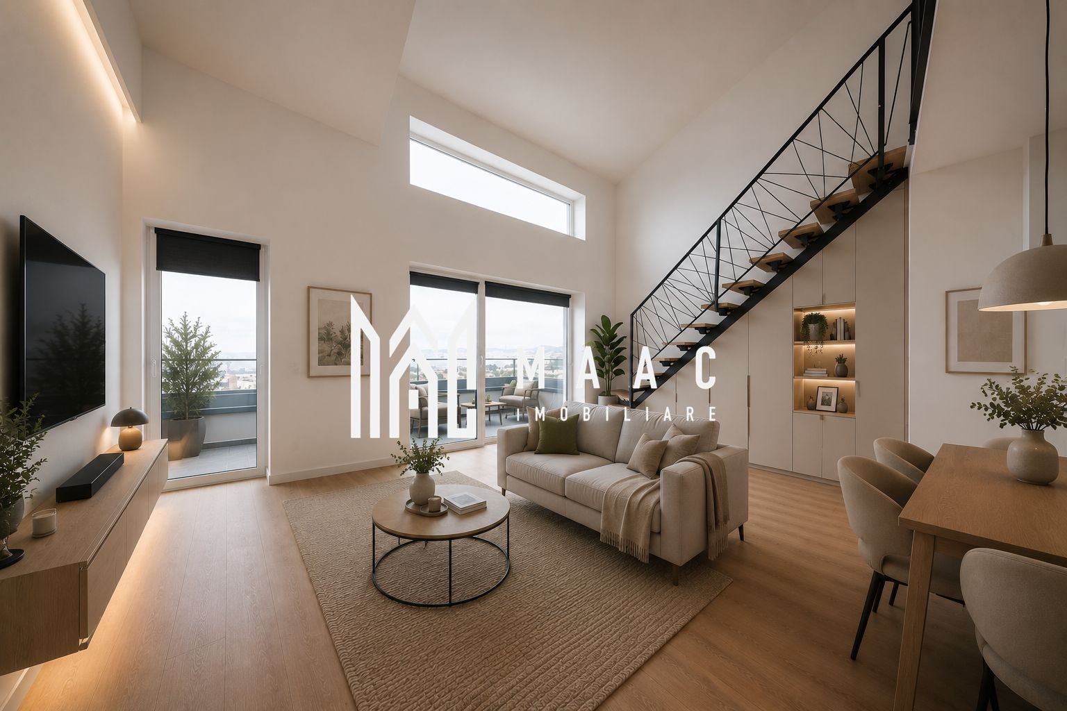 Penthouse 96 MPU | 4 camere | Locuință modernă | Parcare