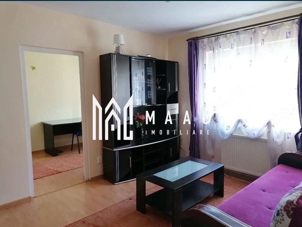 Apartament 2 camere de închiriat | Sibiu, Vasile Aaron | 40 mp