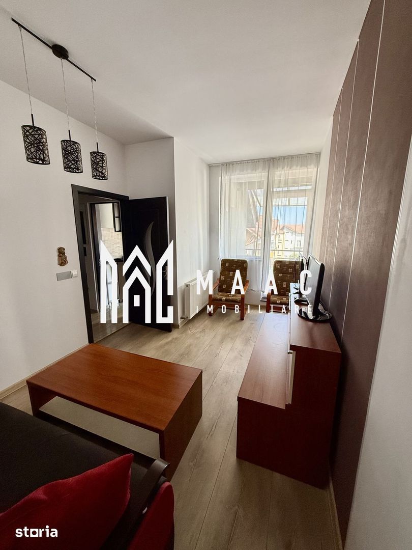 Apartament 2 camere de închiriat | Turnișor | 50 mp, parcare