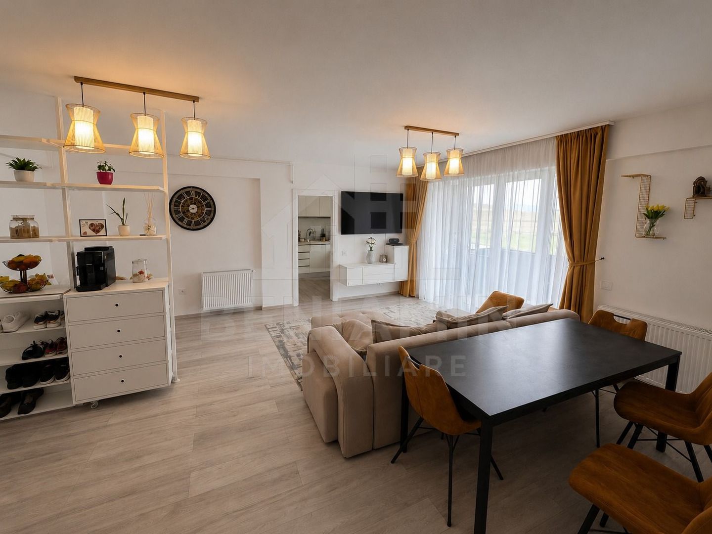 Apartament-3 Camere-2 Bai-106mp-Parcare subterană+Boxa-Soho Residence