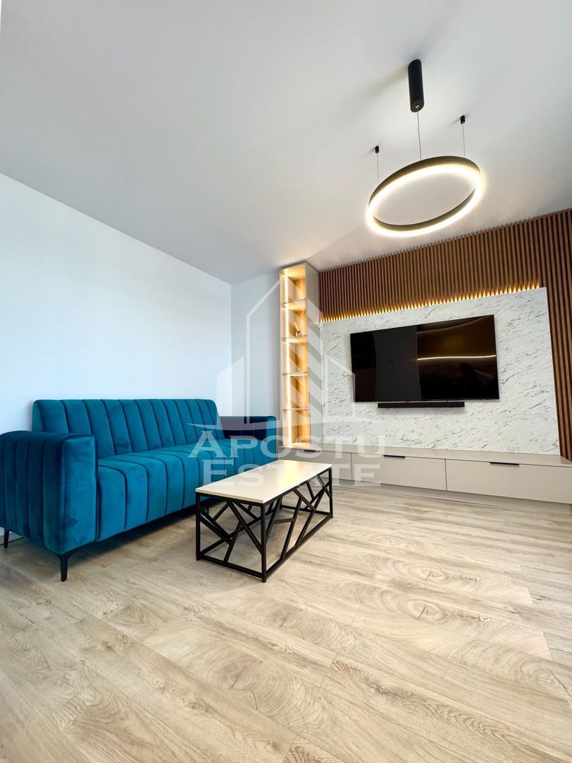 Apartament cu 2 camere de inchiriat, garaj subteran, Zona Aradului