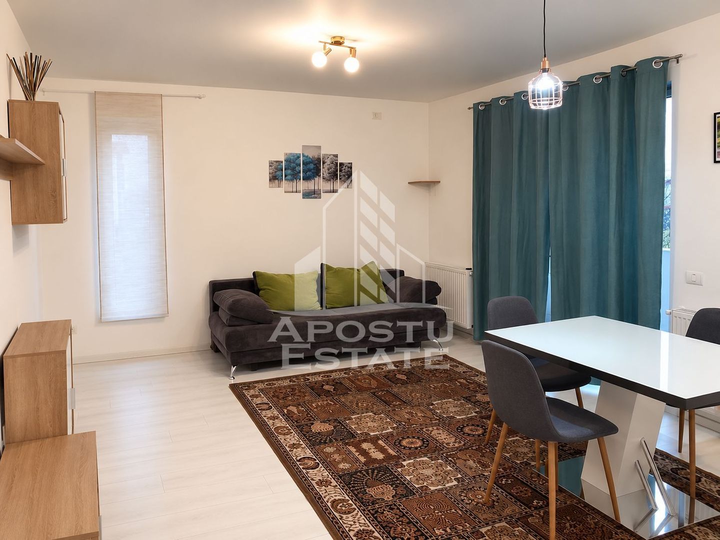 Apartament 2 camere de vanzare, 49 mp, loc de parcare, Giroc