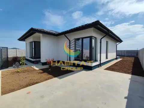 Casa 2 dormitoare | 2 bai | Finisata la cheie | Teren 375 mp