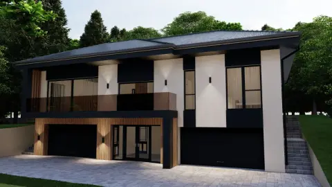 Teren intravilan , cu Proiect Casa